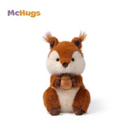 McHugs Nut-Hoarding Squirrel Plush Toy Adorable Birthday Gift for Friends Kids