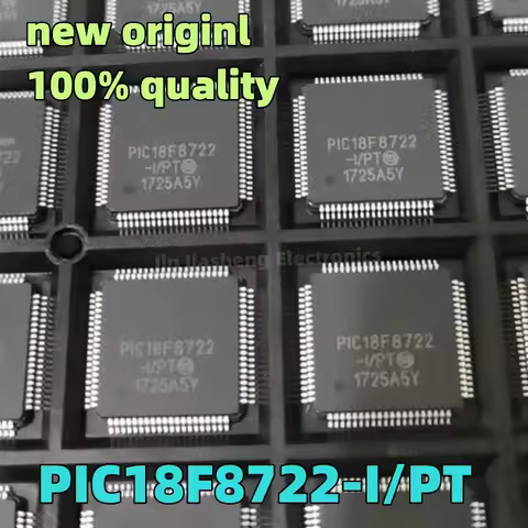 (1-5piece) 100% New PIC18F8722-I/PT PIC18F PIC18F8722 PIC18F8722-I IC MCU TQFP-80 Chipset