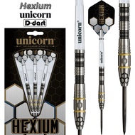 UNICORN STEEL TIP DARTS - 24G  Hexium Style 1 90% TUNGSTEN DART (ARROW DART KELULI)
