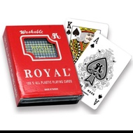 Casino Poker 100%💯 Plastic Playing Cards 52 +4 Jokers Deck