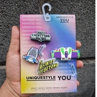 Set charm toy story buzz lightyear, cross toy story buzz lightyear sandals decoration accessories, j