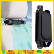 Car Seat Headrest Fan Cooling Air Fan 3 Speeds Adjustable Air Cool Fan Car Neck Cooler Electric Fan