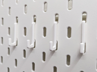 [James3D] IKEA Skadis Hook ขอเกี่ยวขนาดเล็กและเรียบง่ายสำหรับกระดาน IKEA Skadis