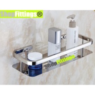 SAMPO Shampoo And Soap Rack Single Or Double Stainless Shampoo And Soap Rack