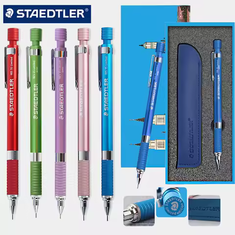 Staedtler Limited Edition Mechanical Pencil 925 35 Gift Set Sketching Low Center Gravity Drawing Des