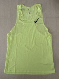 nike running aeroswift  dri-fit adv 系列馬拉松比賽螢光黃色男裝跑步運動背心 (25年新款)
