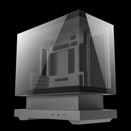 เคสคอมพิวเเตอร์ DarkFlash F1 M-ATX Tempered Glass ARGB Gaming Case with DM20 ARGB Fan X3 รับประกัน 1