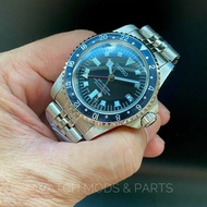 True Vintage Seiko Mod flake dial handsSnow, Vintage Classic NH34A GMT Jalan..!