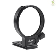 JLwin JL-23 82mm Tripod Mount Ring with 80mm Quick Release Plate 1/4in & 3/8in Threaded Holes Compat