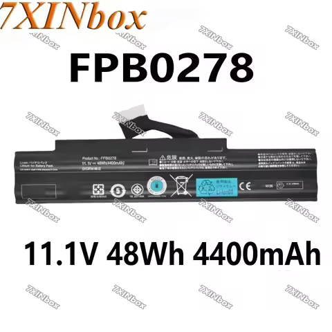7XINbox FPB0278 FPB0285 11.1V 48Wh 4400mAh battery For Fujitsu Lifebook 552 AH552 AH552/SL Notebook 