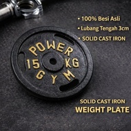 Plate Dumbell 15kg Weight Barbell Dumbell GENUINE IRON