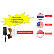 [Singapore & Malaysia & Thailand] GPS Tracker 4G # Sim Card With 1 Year Data Plan