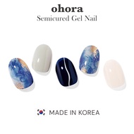 Ohora Mirinae Nails - Semicured Gel Nail Art Nail Sticker Gel Nail Sticker