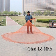 Class 1 Brown Parachute Fishing Net for Catching Shrimp and Shrimp with Eye Mau 2.4cm and 3.5cm mold