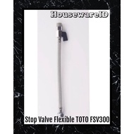 STOP KERAN SELANG FLEKSIBEL SET TOTO FSV300 STOP VALVE WITH FLEXIBLE