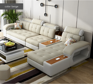 โซฟาตัวแอล L shape Sofa Smart sofa สมาร์ทโซฟา โซฟาดีไซน์ใหม่ ทันสมัย Sofa bad