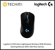 Logitech G703 Hero Lightspeed Wireless RGB Wireless Gaming Mouse With 16K Hero Sensor