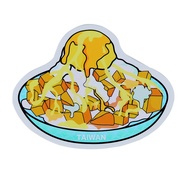 [MILU DESIGN] PostCard Taiwan Travel Mango Ice