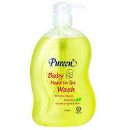 Pureen Baby Head To Toe Wash (750ml) Mandian Baby Pureen