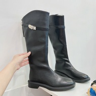 Women's fashion flat thigh boots F88 fulbox - HACHI SHOES