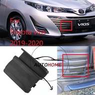 spot stocks Front Bumper Towing Hook Cover / towing cover / hook cover For Toyota vios 2019 2020 gen4( NOT FIT 2021 2022)