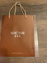 Memorigin paper bag 萬希泉紙袋