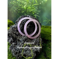 Super Cute Pink Chalcedony Chopsticks Ring Size 51-55mm