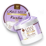 ( กระปุกม่วง ) เคราตินนมแพะ Goat Milk Premium Extra Longhair Keratin