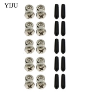 YIJU 5x Jump Rope Adjustable Screws With End Cover For Skipping Cable Workout
