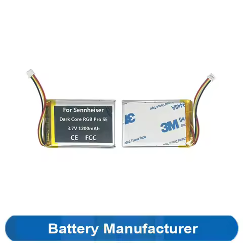 Original Replaces 1200mAh AHB413645PCT US473350 Battery For Sennheiser PXC 550 Gaming Headset Headph