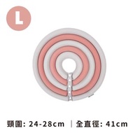 DogLemi - 貓狗防舔咬頸圈 寵物頸圈 貓貓頸圈 狗狗頸圈 - 灰粉色 L碼 [平行進口]