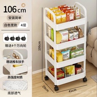 YQ63 Kitchen Storage Rack Trolley-Type Bedroom Multi-Layer Storage Rack Floor Multi-Functional Household Trolley