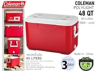 Coleman COOLER POLYLITE 48 QT#กระติกน้ำแข็ง41 ลิตร