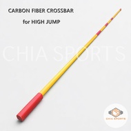 Carbon Fiber High Jump Crossbar 400cm Palang Tiang Lompat Tinggi Olympic Sport Track and Field Equip