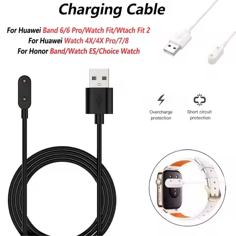 For Huawei Band 9 8 7 Charger Adapter USB Charging Cable Smartwatch Charging Line For Huawei Band7 B