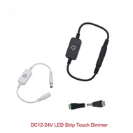 LED Strip Touch Dimmer Brightness Control LED Dimmer Switch 1keys Dimmer 12V-24V Light Switch Adjust