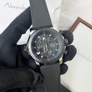 Alexandre Christie Pria AC 6565 / AC6565 Silver Black Original