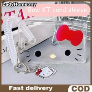 La Card Holder Cartoon Cute Badge Credit Card Holders Badge Credit Bank ID Holders Women Keychain Bu