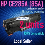 2units HP CE285A 85A 285 CE285 A CE 285A Compatible Laser Toner M1136 P1100
