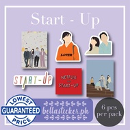 ✲*WATERPROOF LAMINATED* START UP STICKER PACK