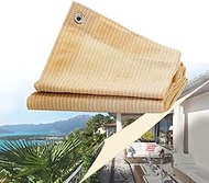 Sun Shade Sail with 90% UV Blockage, Rectangle Water Resistants Garden Patio Shade Canopy 3×0.9m 5×0