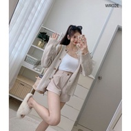 【现货🇲🇾Ready Stock】巨显瘦高腰微笑西装裤 Mocha 奶咖色Thailand Talent Shop Pants High Waist Pants