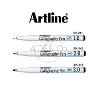 Artline Calligraphy Pen - Black Artline Calligraphy Pen
