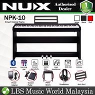 NUX NPK-10 88 Key Digital Piano with Wooden Stand and Bluetooth Connectivity Weighted Keyboard (NPK1