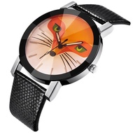 Ladies Seiko Watches Crystal Rhinestone PU Leather Watch Women Dress Quartz Wristwatch Hours Reloj M