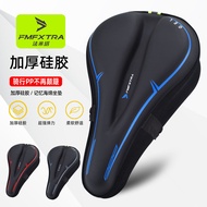 Road Bike Seat Cover Thickened Silicone Soft Seat Cushion Mountain Bike Super Soft Seat Cover Bike S
