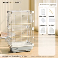 DENGJING | Lồng Chim Đuôi Cọ Xanh Lớn Sang Trọng cho Vẹt Hổ Myna Peony và Nhiều Loài Khác