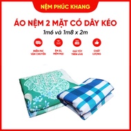 Double-sided mattress cover with zipper 1m6 & 1m8 20cm thick