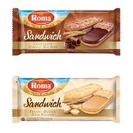 Roma Biscuit Sandwich 189gr Chocolate & Peanut