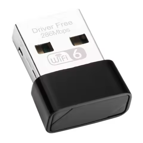 AX300 WiFi6 Mini USB WiFi Adapter 300Mbps 2.4GHz Driver Free Wireless Dongle 802.11ax For PC Laptop 